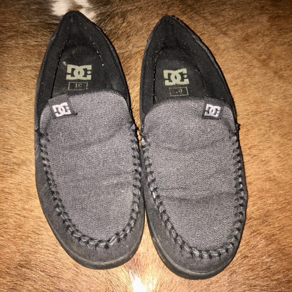 DC loafer slip on shoes